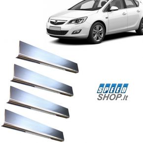 Opel Astra nerūdijančio plieno slenkščių apdailos